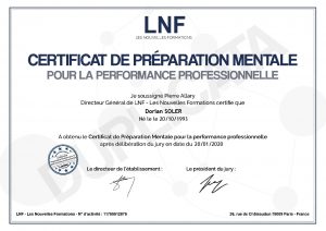 Certification Préparation Mental